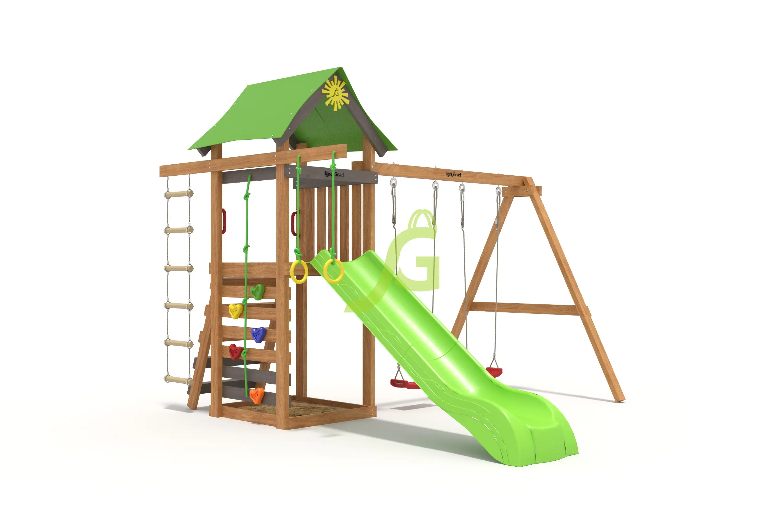 картинка Детская игровая площадка IgraGrad W1 от магазина ИграГрад