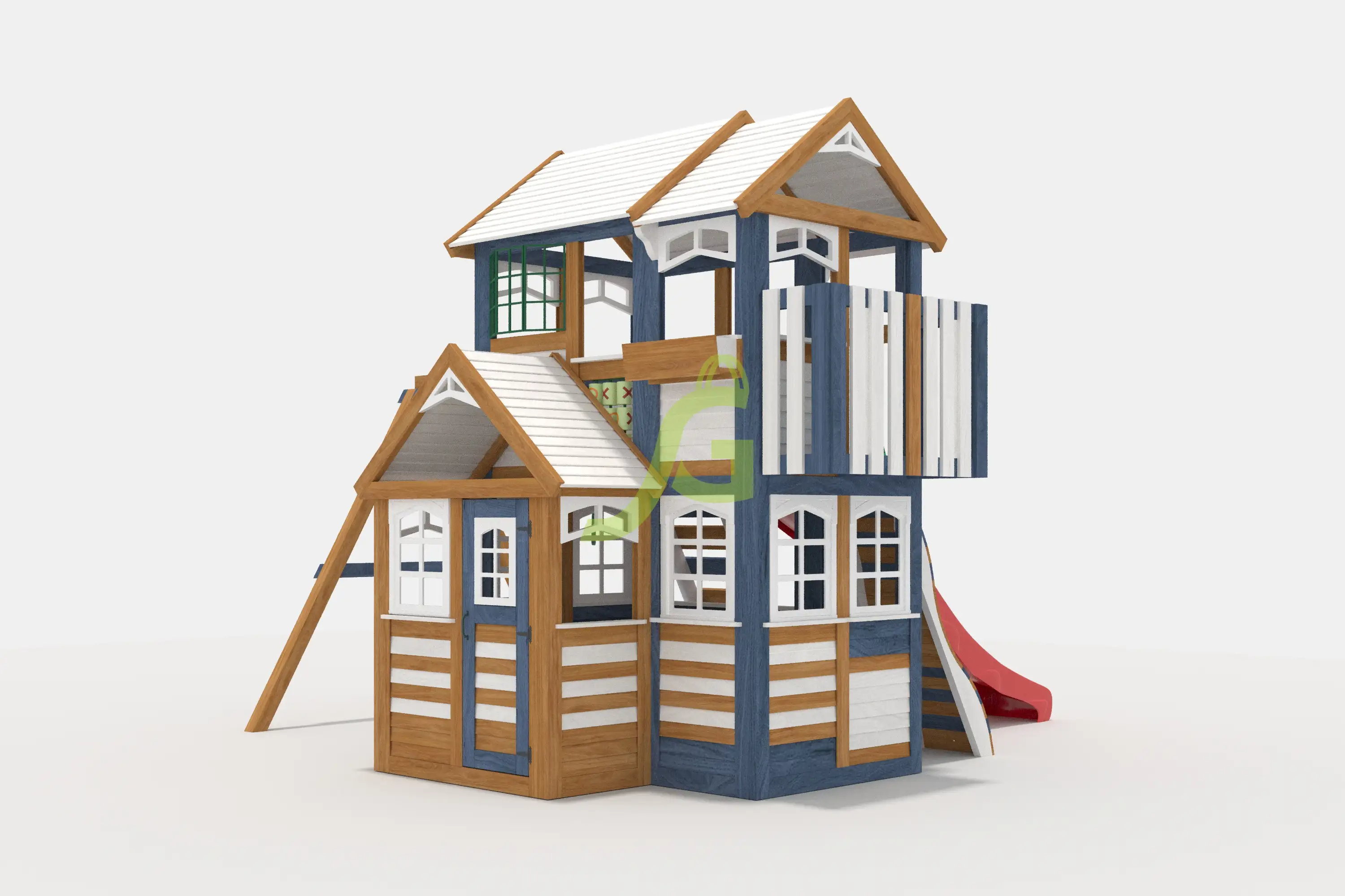 картинка Детская площадка IgraGrad Клубный домик 3 Luxe мод.2 от магазина ИграГрад