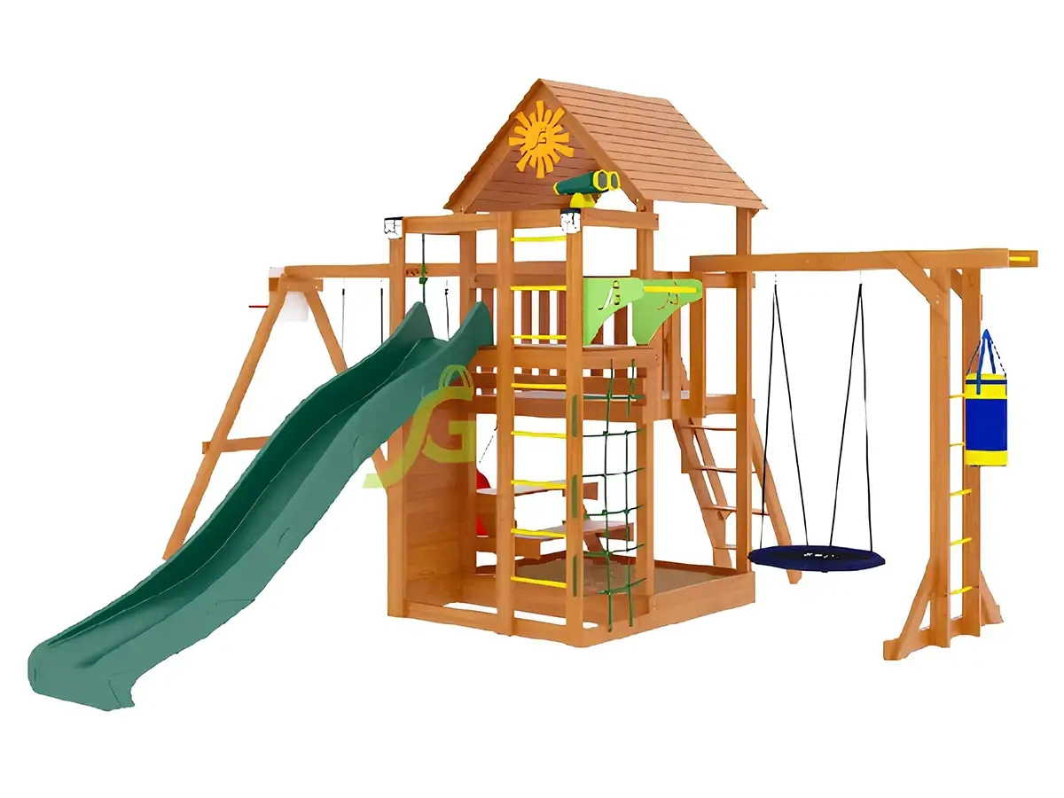картинка Детская площадка IgraGrad Крафт Pro 4 от магазина ИграГрад