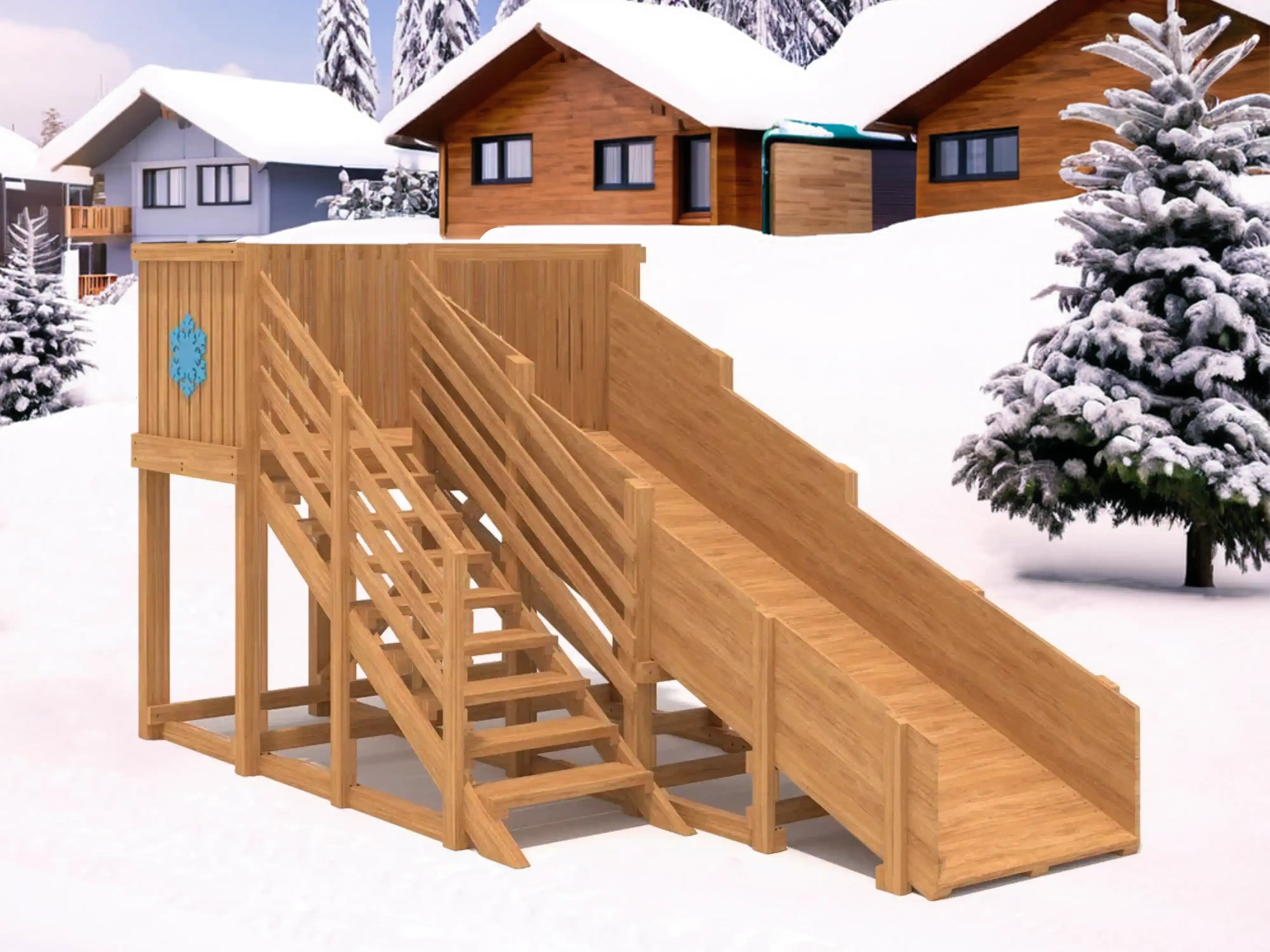 горка детская