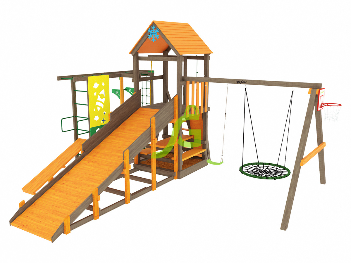 всесезонные детские площадки