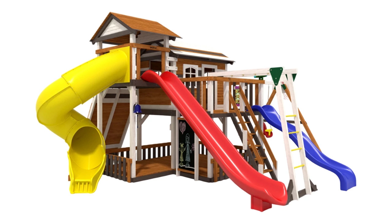 Домики с трубой