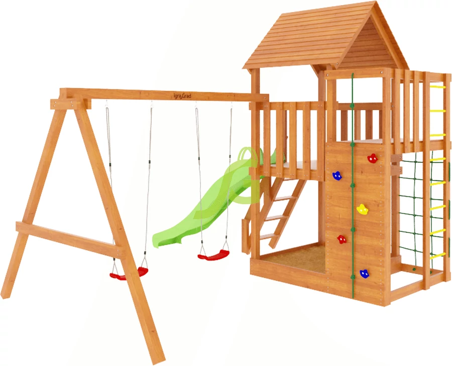 картинка Детская площадка IgraGrad Крафт Pro 6 от магазина ИграГрад