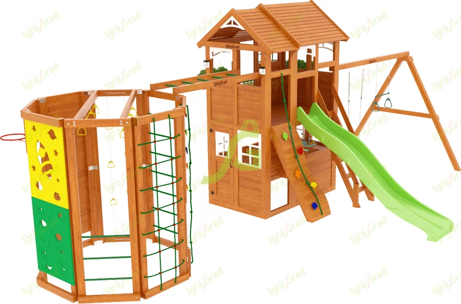 площадка клубный домик с воркаут