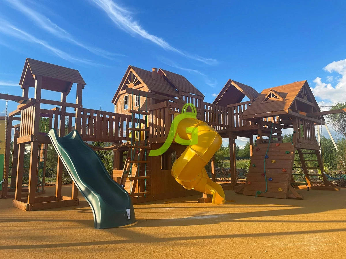 Видео по установки детских площадок IgraGrad Серия "Великан"